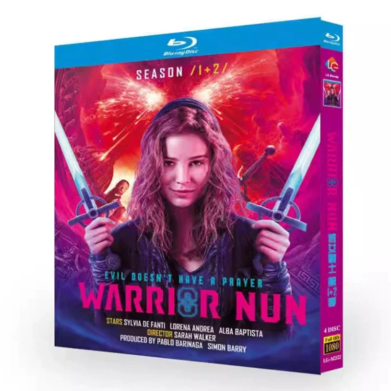 

Warrior Nun Season 1-2 Blu-ray Disc