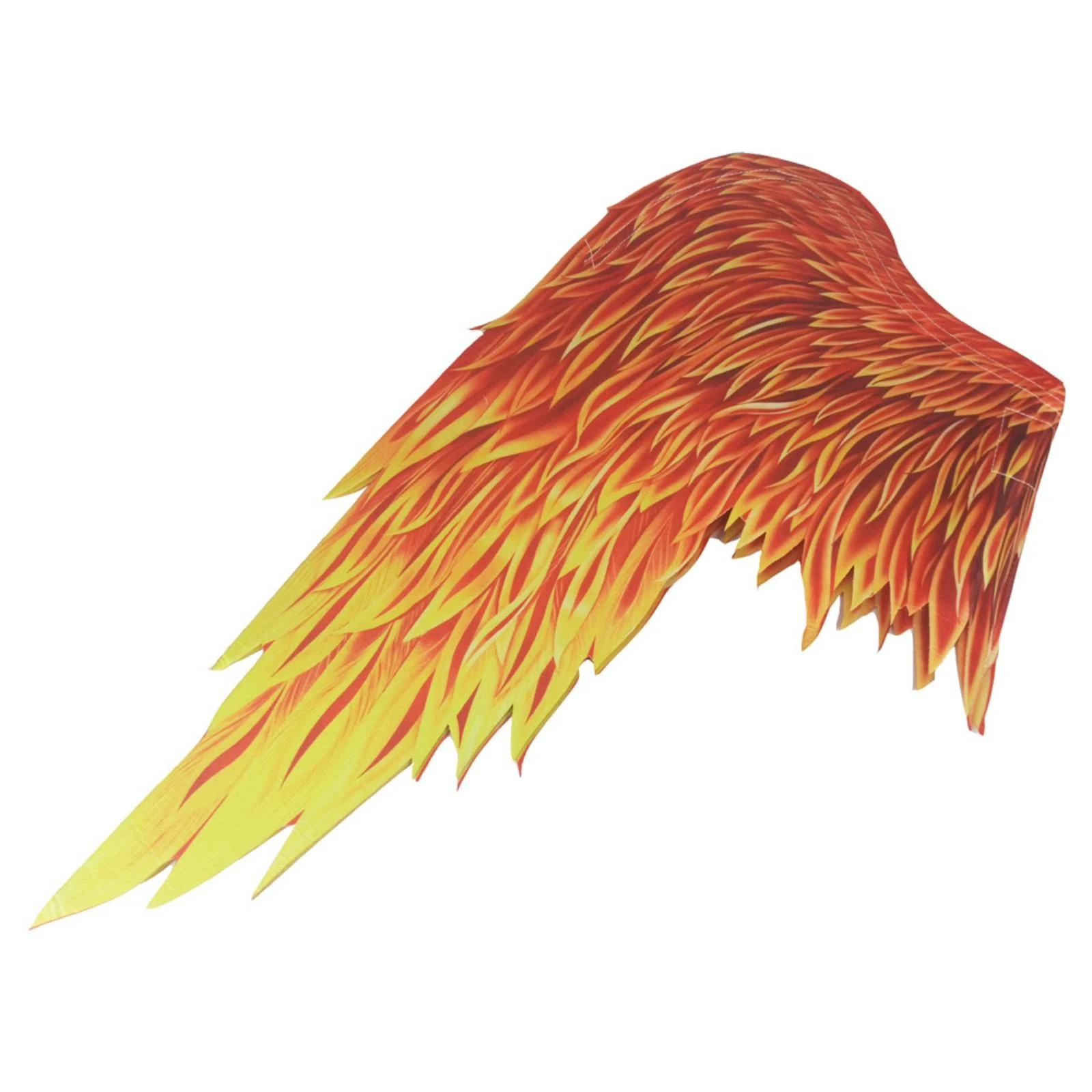 Mythical-Fire-Wings Wearable Cosplay Wings Feather Eye-Catching for Cosplayers, Halloween, Carnival