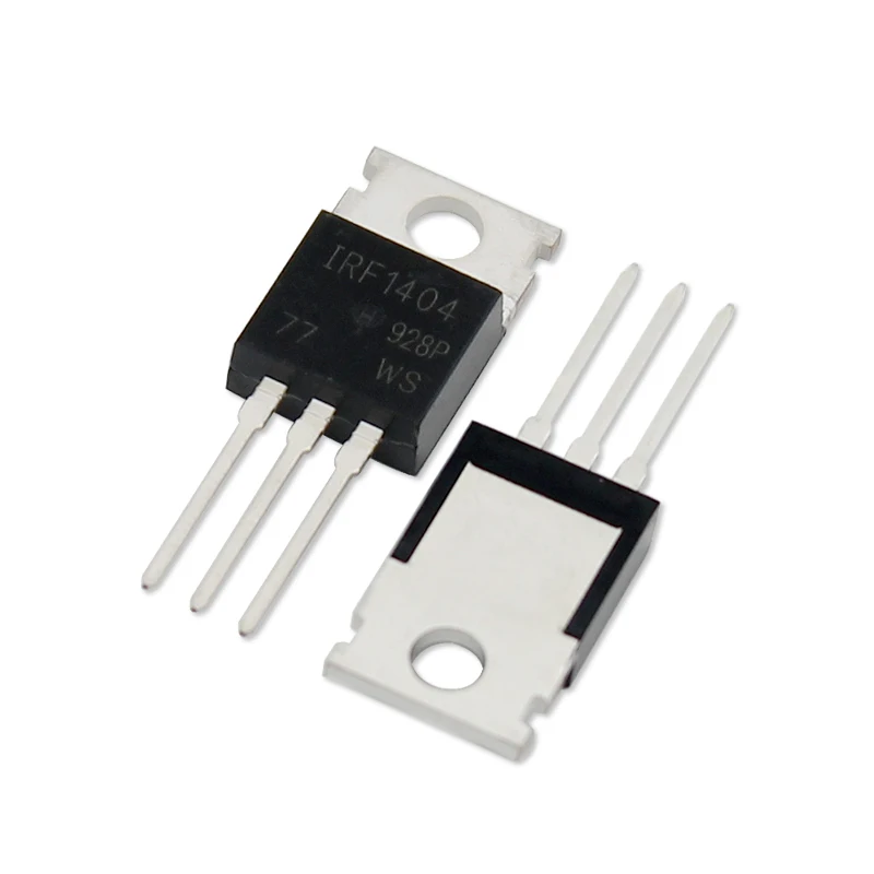 5pcs IRF1404 Transistor 1404 IRF1404PBF TO220 MOSFET MOSFT FETs 40V 202A TO-220 Field Effect Transistors Set IC