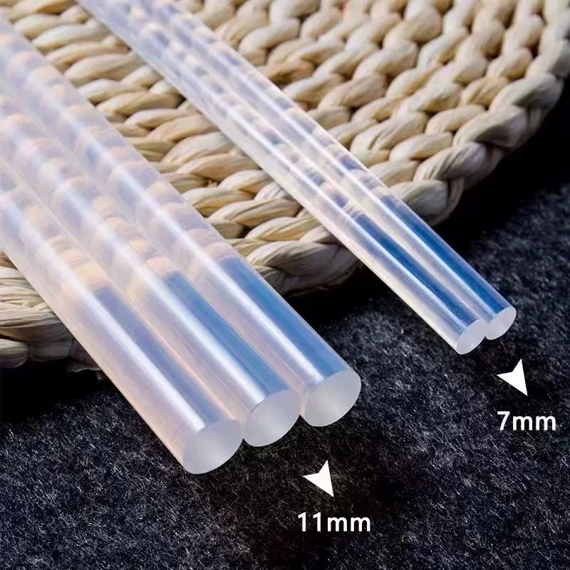 10pcs 7mmx100mm Hot Melt Glue Sticks Craft Hand Repair Tools for Glue Gun DIY Art Alloy Accessories