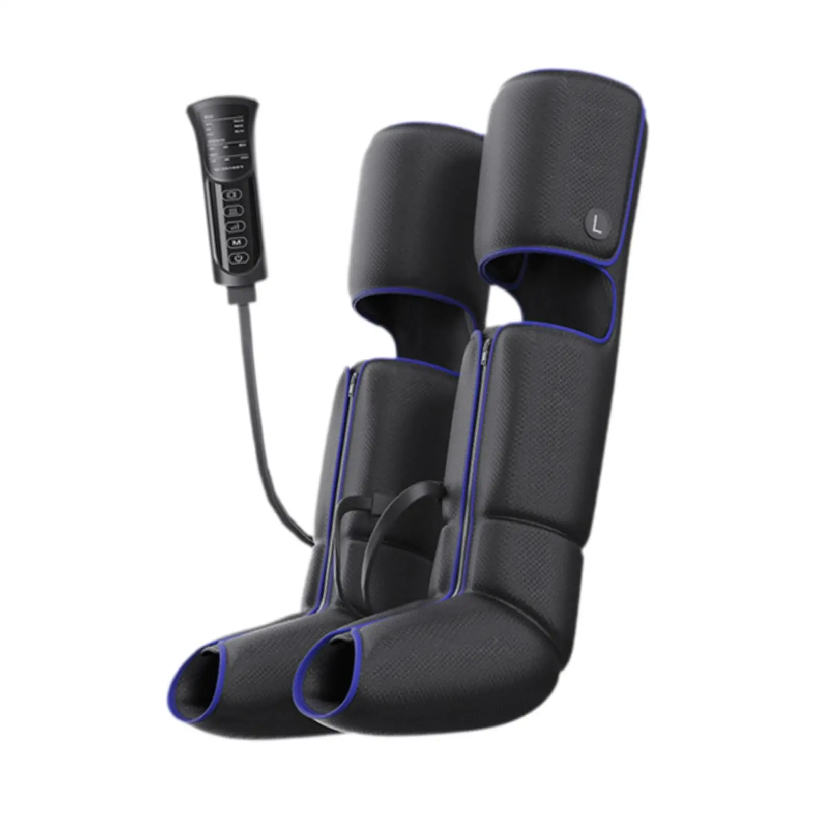 Air Compression Leg Massager Versatile Comfortable with 3 Heat Calf Thigh Massage Machine Device for Sporters Dad Husband Women