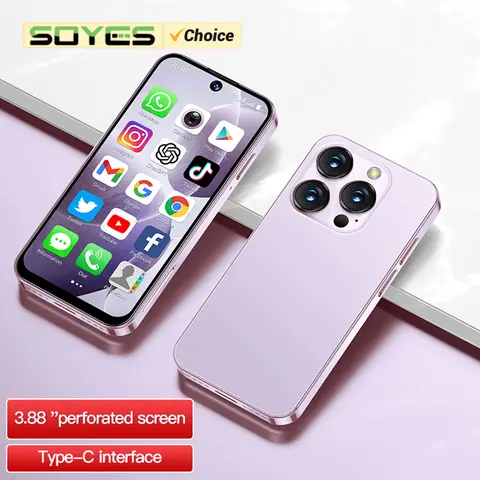 SOYES XS19 Mini Smartphone da 3,88" 2 GB RAM 16 GB ROM Android10.0 Riconoscimento facciale Sblocco 3G Piccolo telefono cellulare