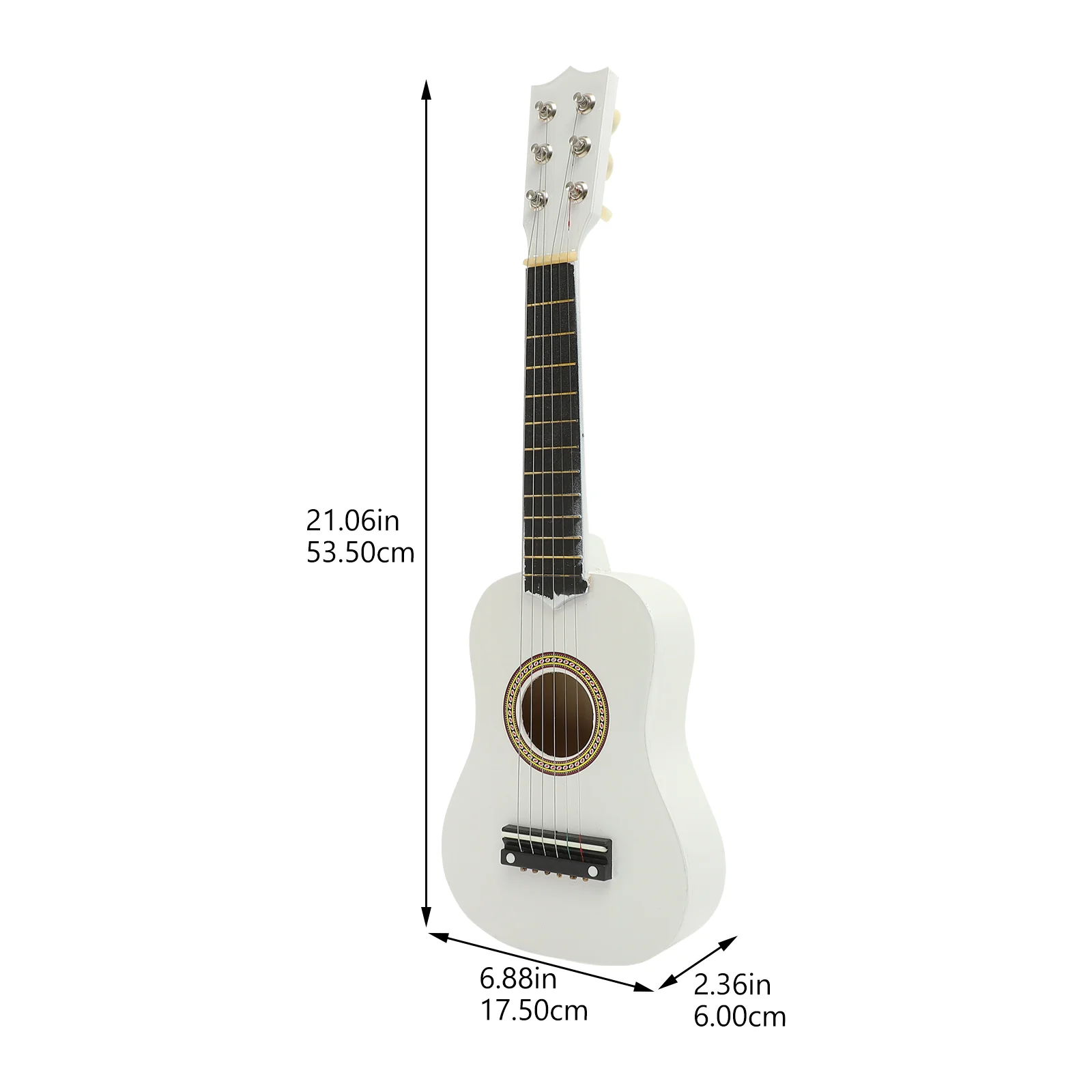 21 inch houten gitaar baby kindermuziekinstrumenten Hawaiiaanse ukelele voor bamboe-akoestisch