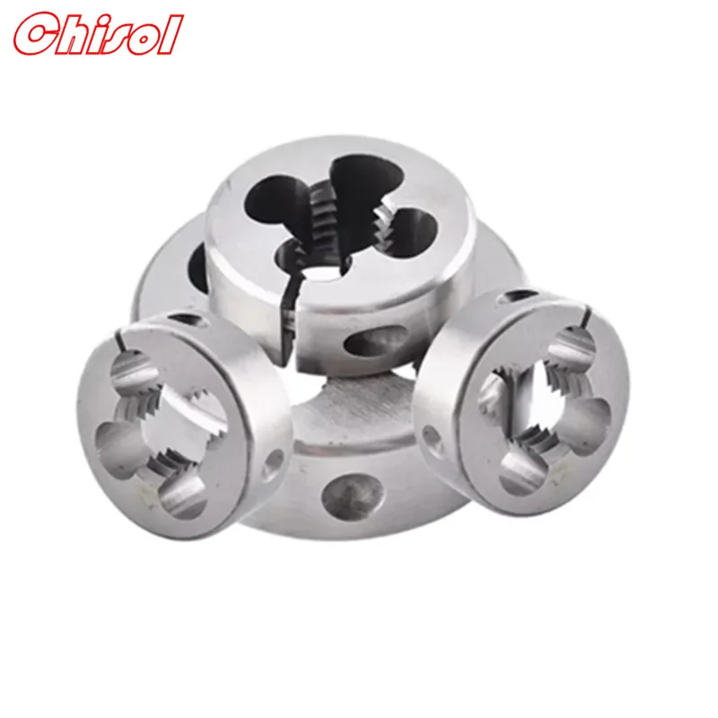 M0.8 M0.9 M1.0 M1.1 M1.2 M1.3 M1.4 M1.5 M1.6 M1.7 M1.8 M2.0 Adjustable Threading Die Metric Thread Rolling Dies HSSE Material