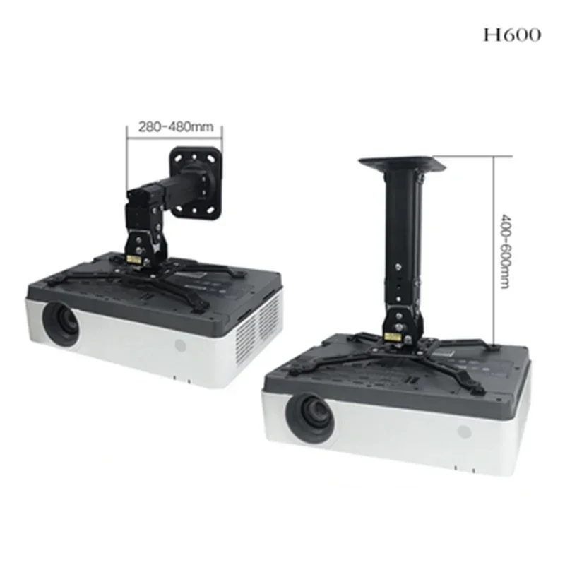 1PC  Projector Bracket Telescopic Folding Hanger Wall Bracket Projector Hanger Wall Hanging Ceiling Suction Hanger H12