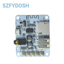 Bluetooth Audio Receiver Board With USB TF Card Slot Decoding Playback Preamp Output A7-004 5V 2.1 Wireless Stereo Music Module