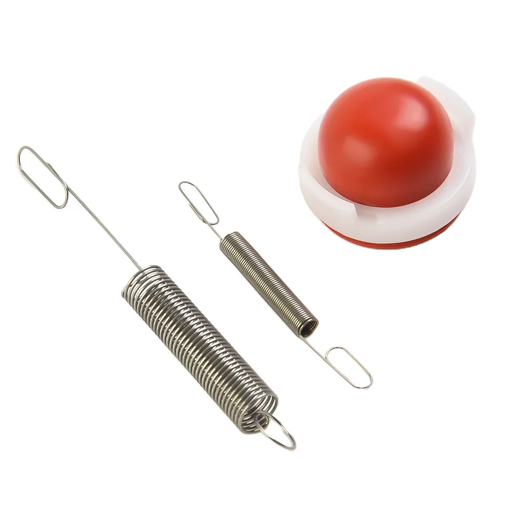A Assured Package Containing a Red Nonporous Primer Alongside Two Functional Springs For Specific Engine Applications