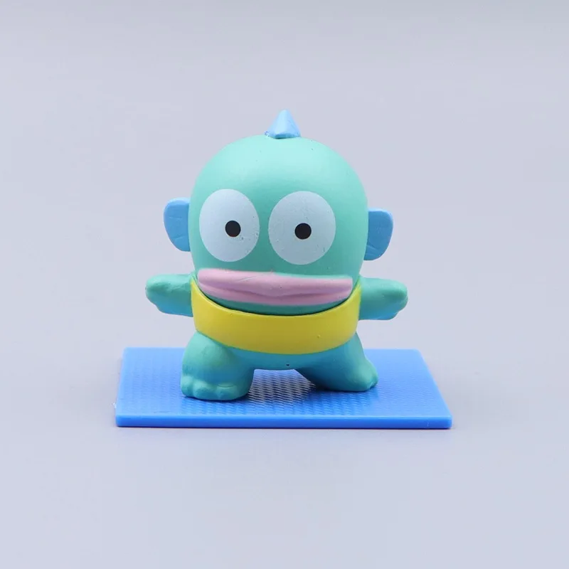 5 ชิ้น/เซ็ต Sanrio อะนิเมะโยคะ Together Cinnamoroll PomPompurin Hello Kitty Action Figure ของขวัญของเล่นสําหรับเด็กเค้กตกแต่ง