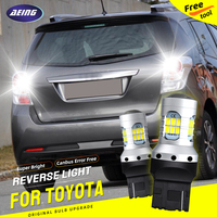 2xCar LED Reverse Light Blub T20 7440 W21W Backup Lamp Canbus No Error For Toyota MR2 3 Prius Plus W4 W2 W3 Supra MK4 Yaris P15