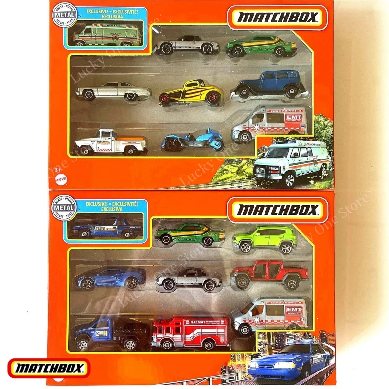 

Мини-набор из 9 автомобилей Matchbox Alloy с моделями Jeep Renegade и Hummer — новое издание 2021 года (номер модели X7111)