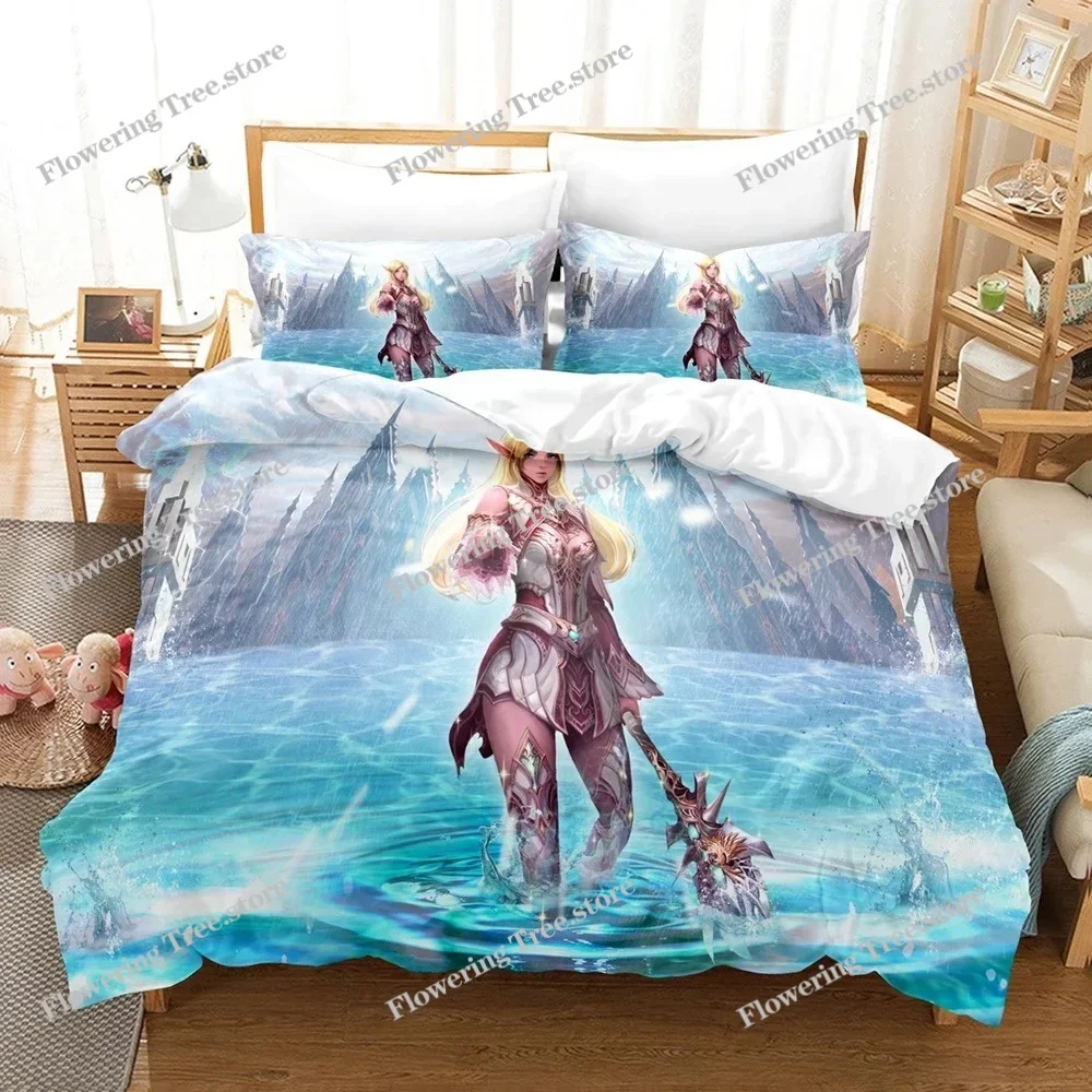 3D Printed Lineage The Chaotic Throne Bedding Set Boys Girls Twin Queen Size Duvet Cover Pillowcase Bed Kids Adult