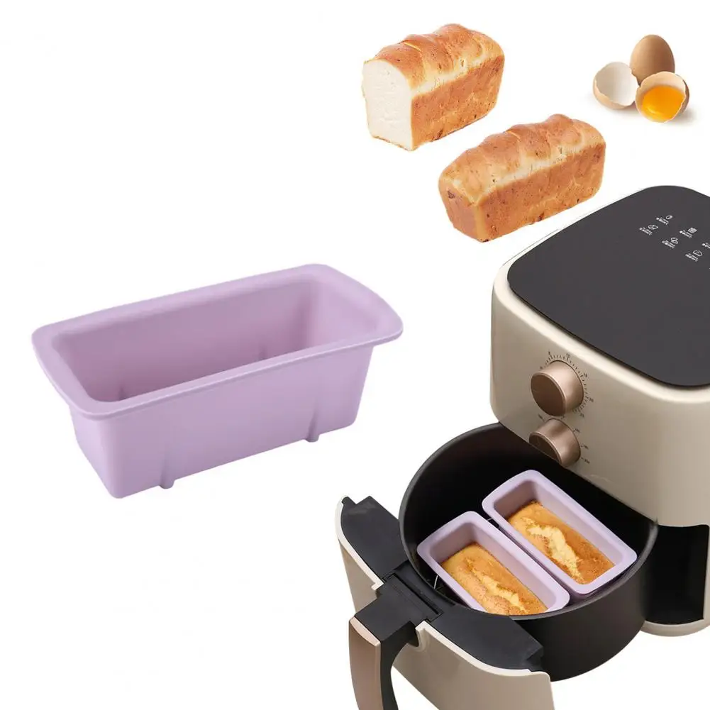 Loaf Toast Bread Pans Silicone Cake Mold High-temperature Resistant Silicone Loaf Pan for Toast Bread Desserts for Kitchen