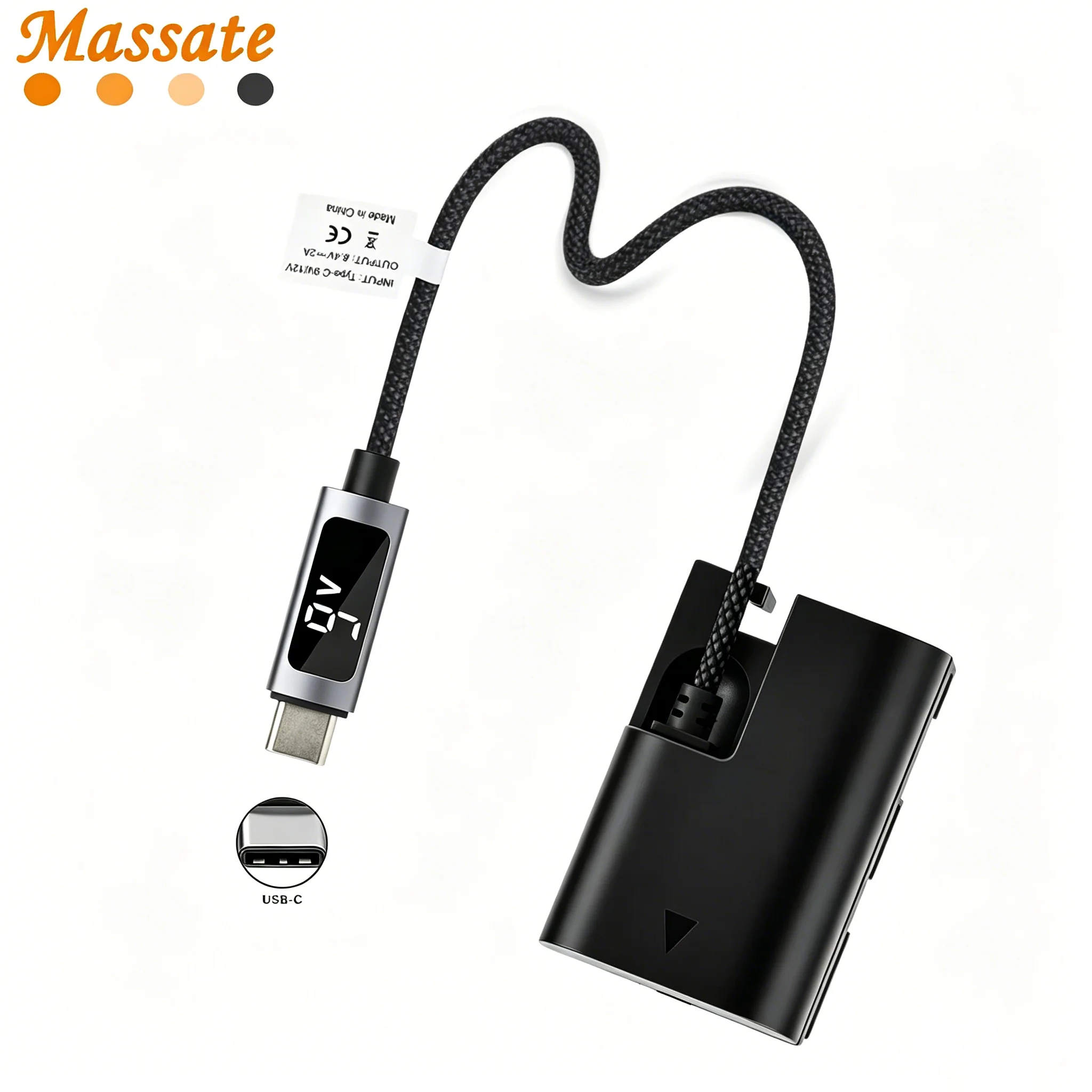 

LP-E6 LP-E6N DR-E6 Dummy Battery DC Coupler Power for Canon 5D Mark II/III/IV 6D II 7D II R5 R6 R7 60D 70D 80D 90D Cameras