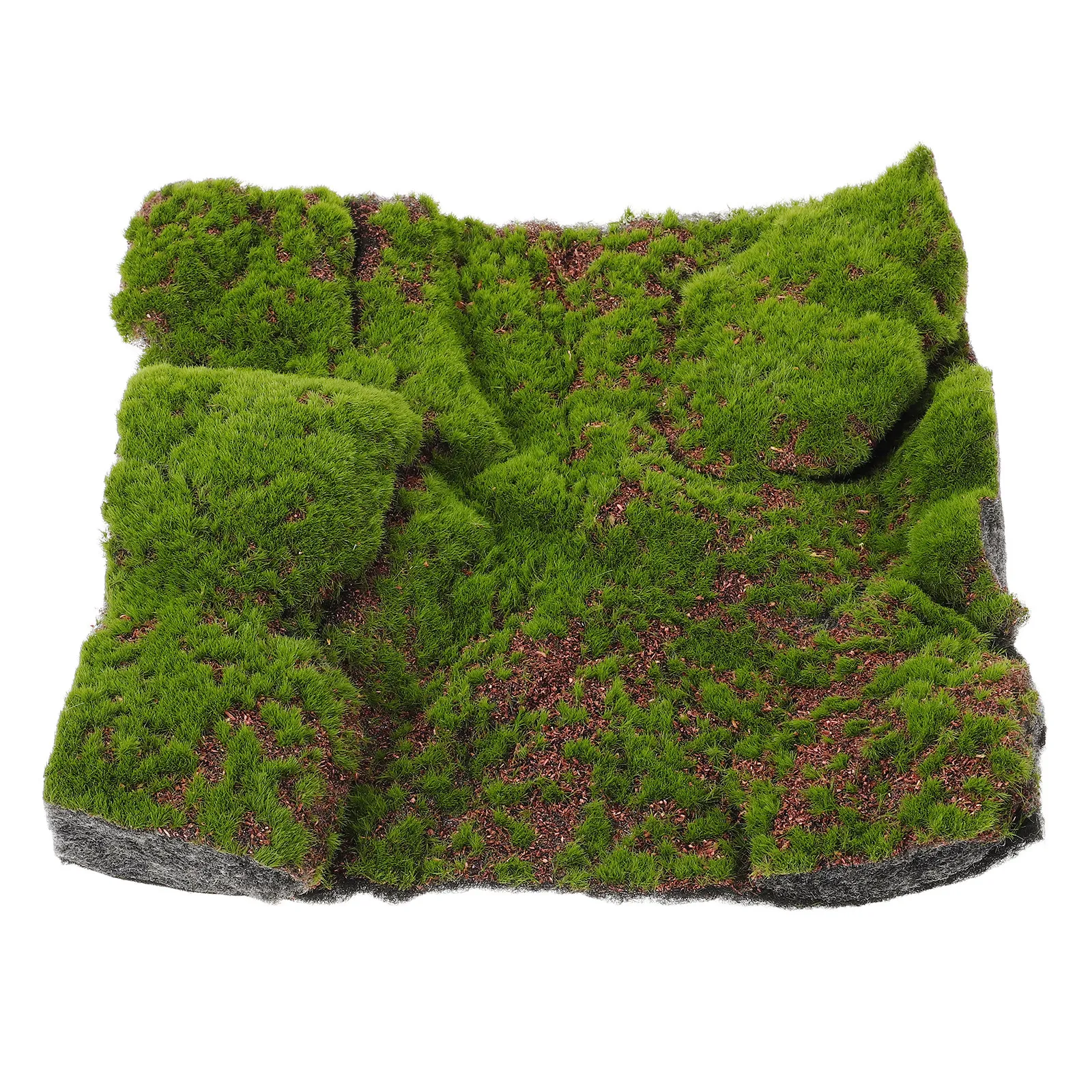 1PC Artificial Turf Fake Moss Turf Craft Ornament Fake Moss For Craft Lawn Material Artificial Decoration Green Grass Decorating