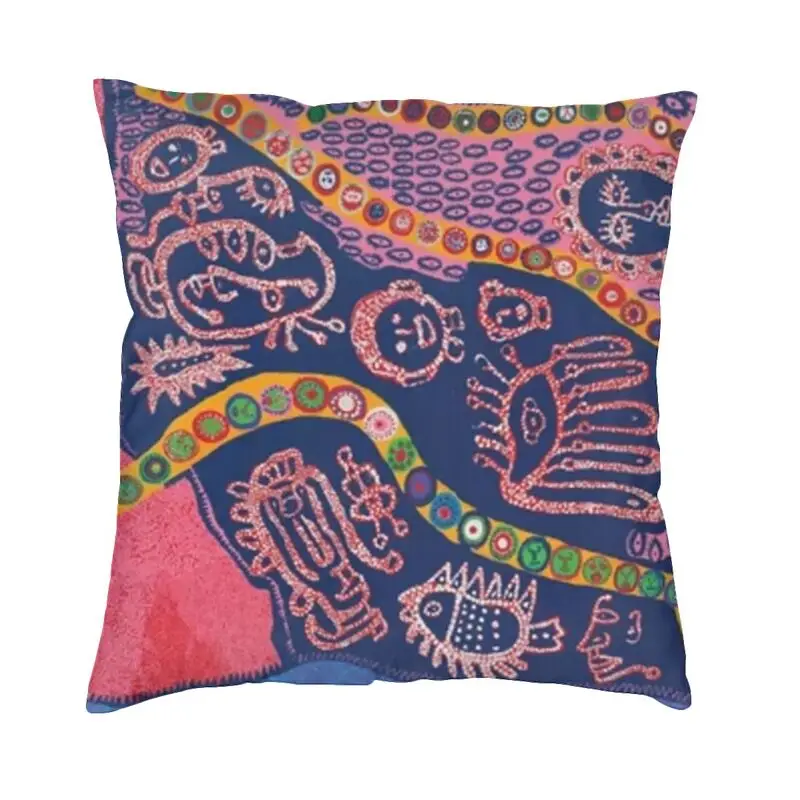Yayoi Kusama Cushion Covers Sofa Decoration Underground Thing Square Throw Pillow Case 40x40cm