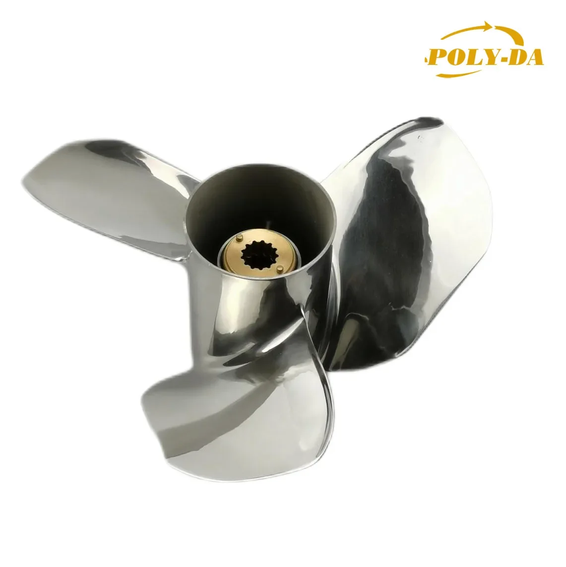 Boat Prop 25-70HP 12X14 MARINE PROPELLER STAINLESS STEEL Boat OUTBOARD PROPELLER