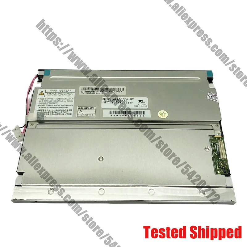 Tela de exibição do painel LCD de teste 100% original de 8,4 polegadas NL6448BC26-09
