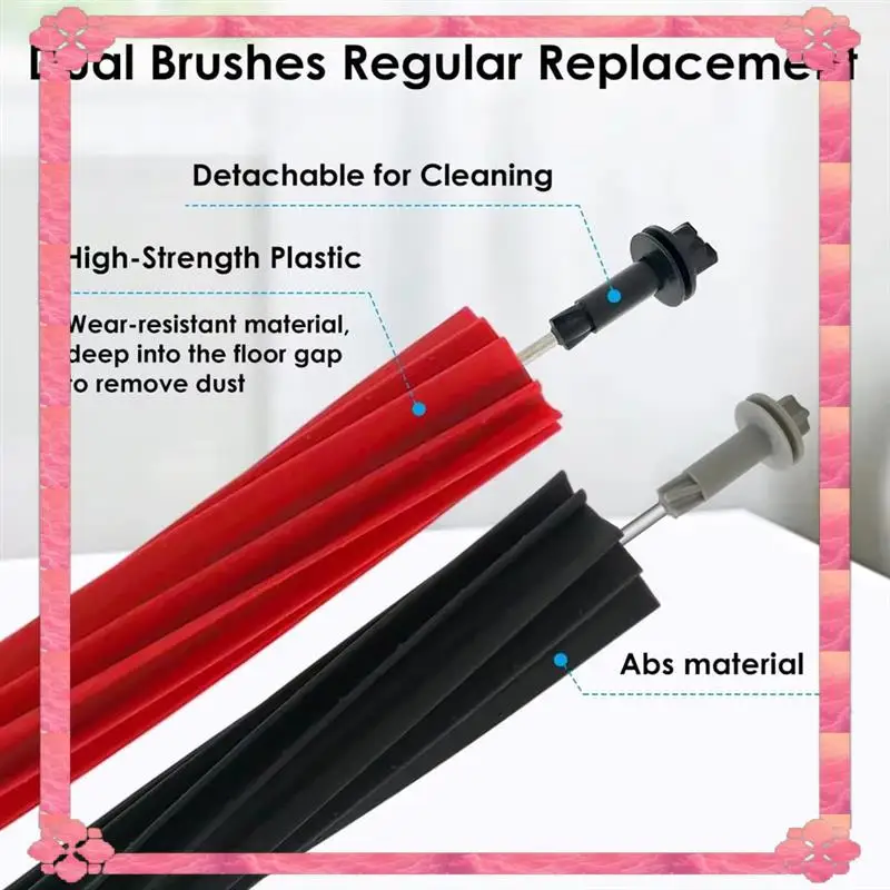 تسليم 24 ساعة فرشاة جانبية فرشاة رئيسية فلتر Hepa ممسحة كيس لجميع الغبار استبدال الملحقات ل Roborock Q8 Max Q8 Max + Q5 Pro Q5 Pr