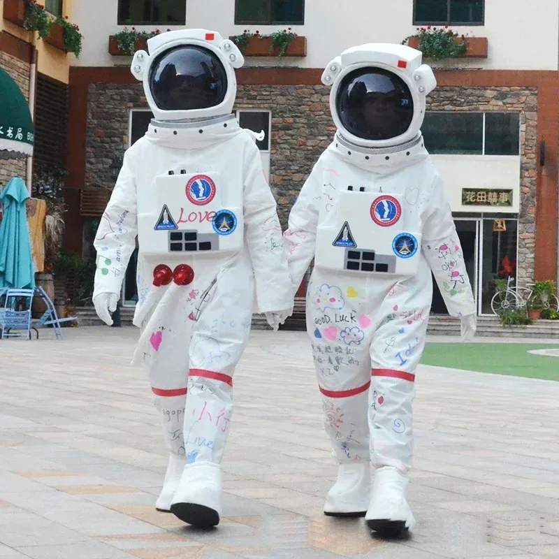Simbok Astronauta Spazio Vestito Cartoon Doll Abbigliamento Bambini adulti Cos Puntelli Foto di matrimonio creative