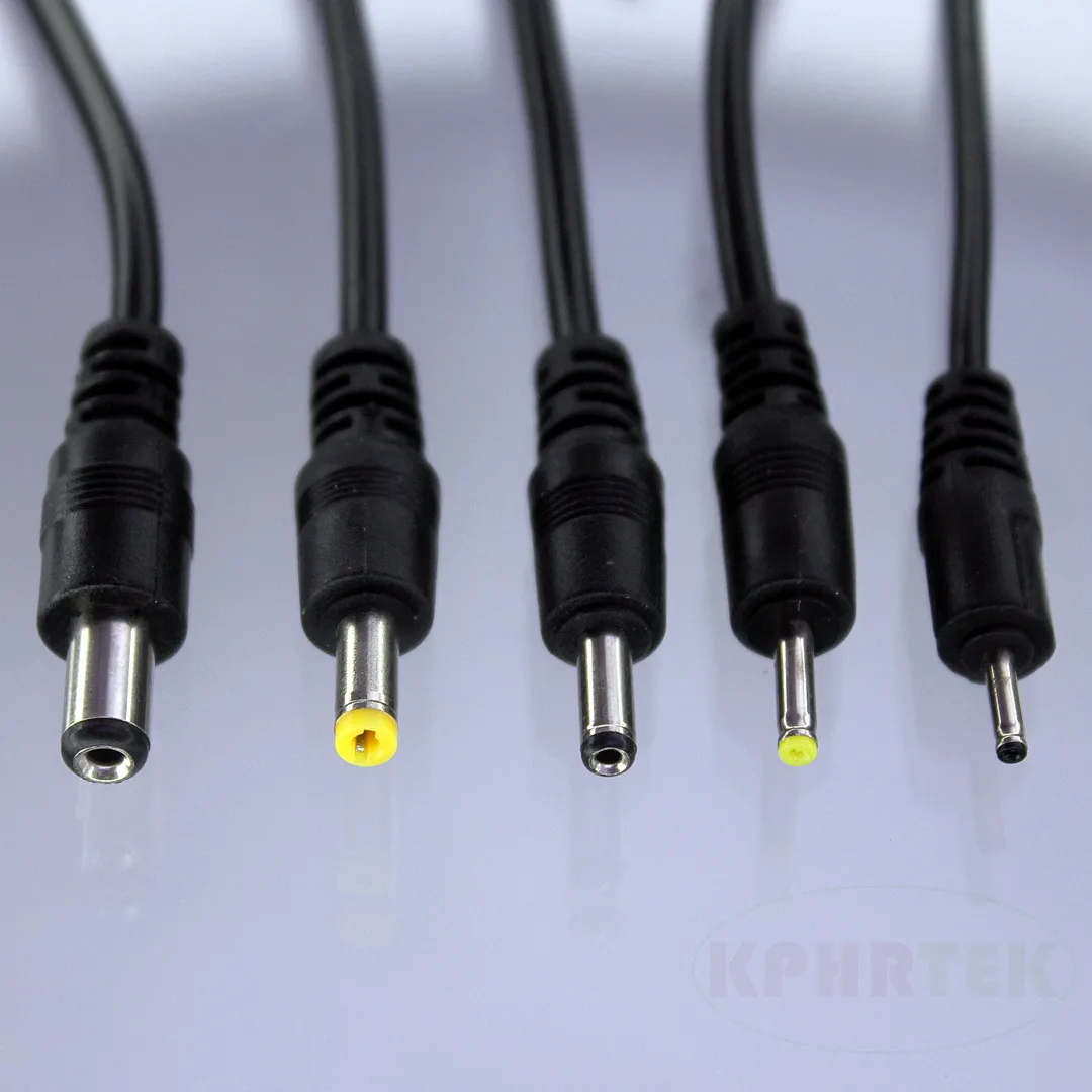 

50pcs/lot USB A to DC 2.0x0.6 2.5x0.7 3.5x1.35 4.0x1.7 5.5x2.1mm
