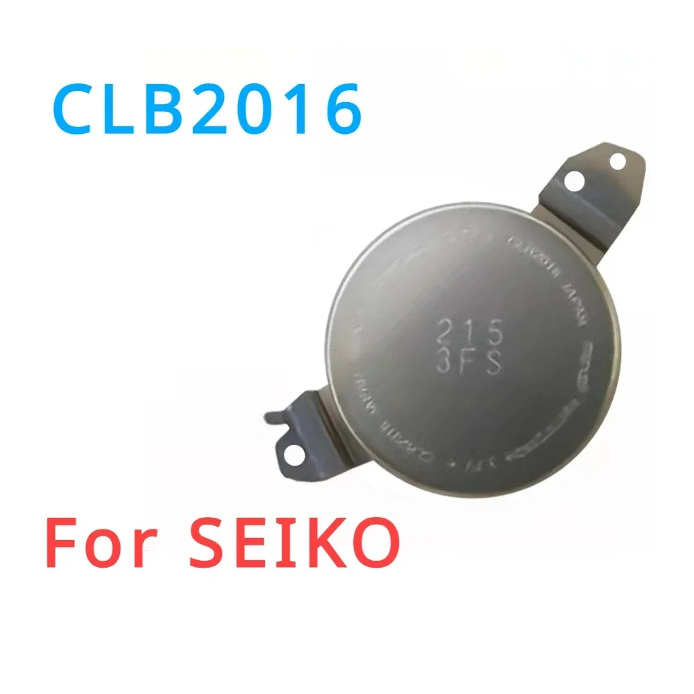 10pcs CLB2016 3.7V for SEIKO Capacitor with Seiko Original Bracket Energy Solar Charging Battery CLB-2016 For 7X52 7X52A