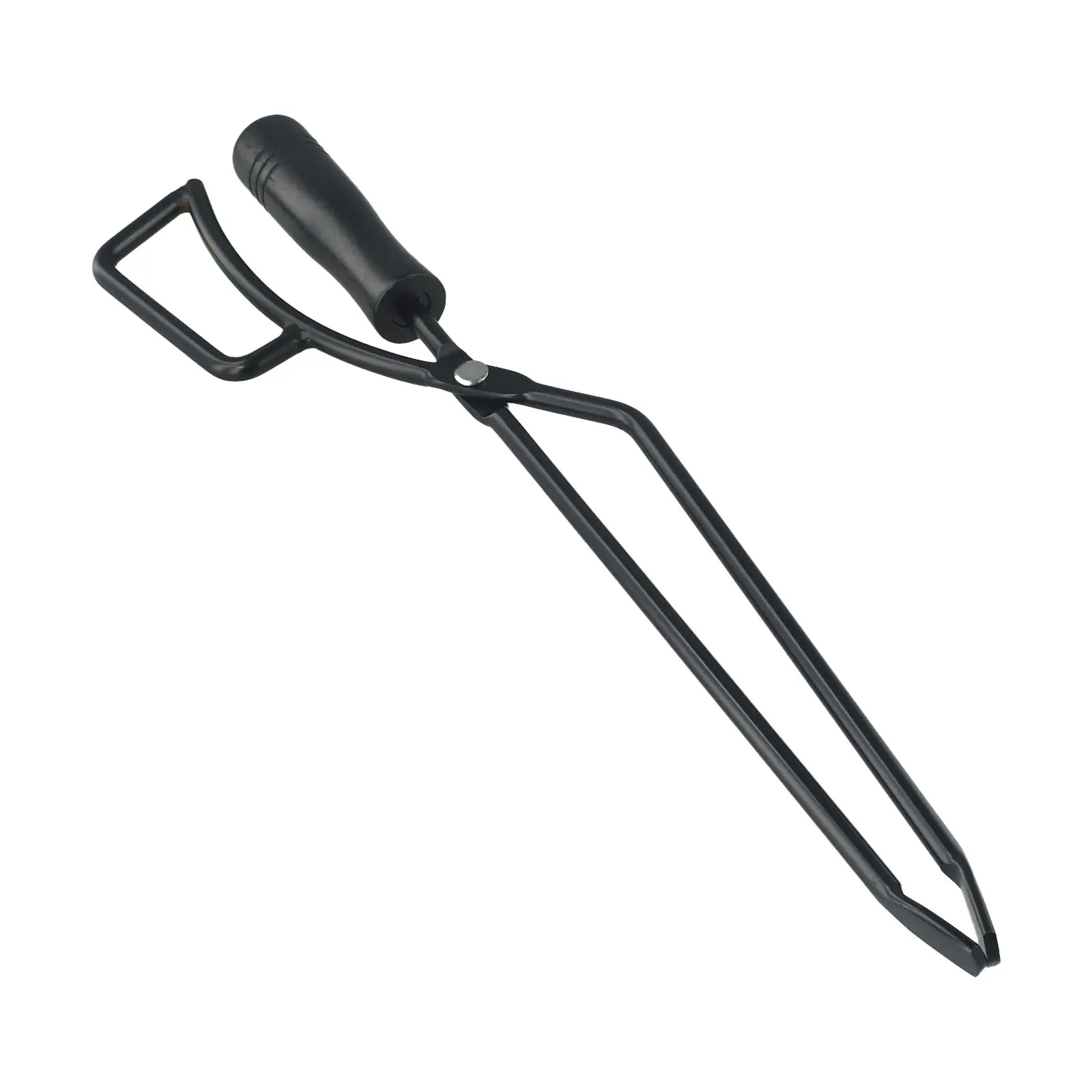 High Quality Outdoor Picnic Barbecue Fire Tong Firewood Clip Stainless Steel Steel Tools Replacement BBQ Black