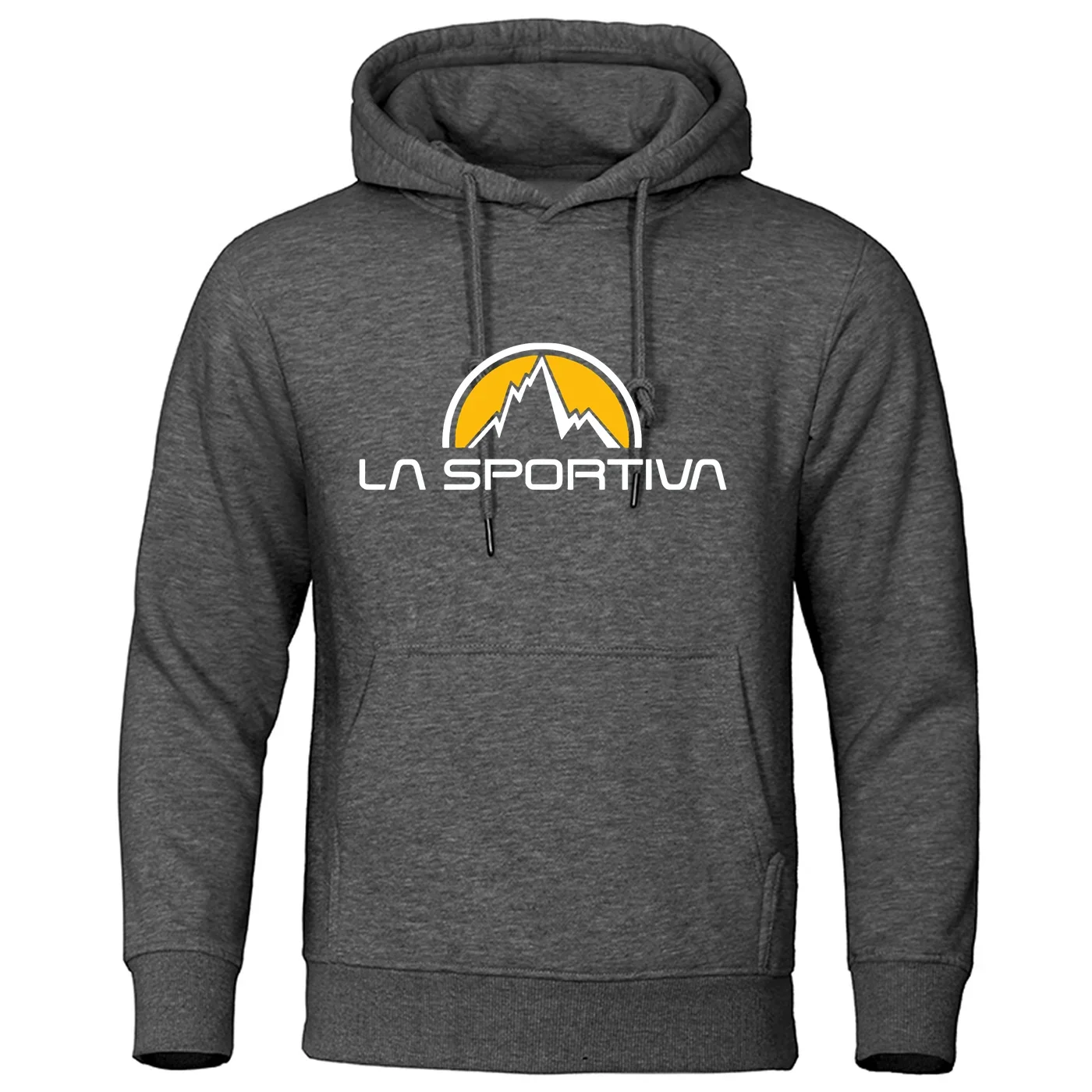 La Sportiva printed new men's autumn and winter hoodie jacket, popular and fashionable for both men and women