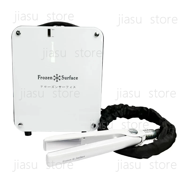 Ice Cold Frozen Cryotherapy Hair Care Flat Iron Clip Keratin Treatment Machine Repair Damaged Hair Cool Therapy Device