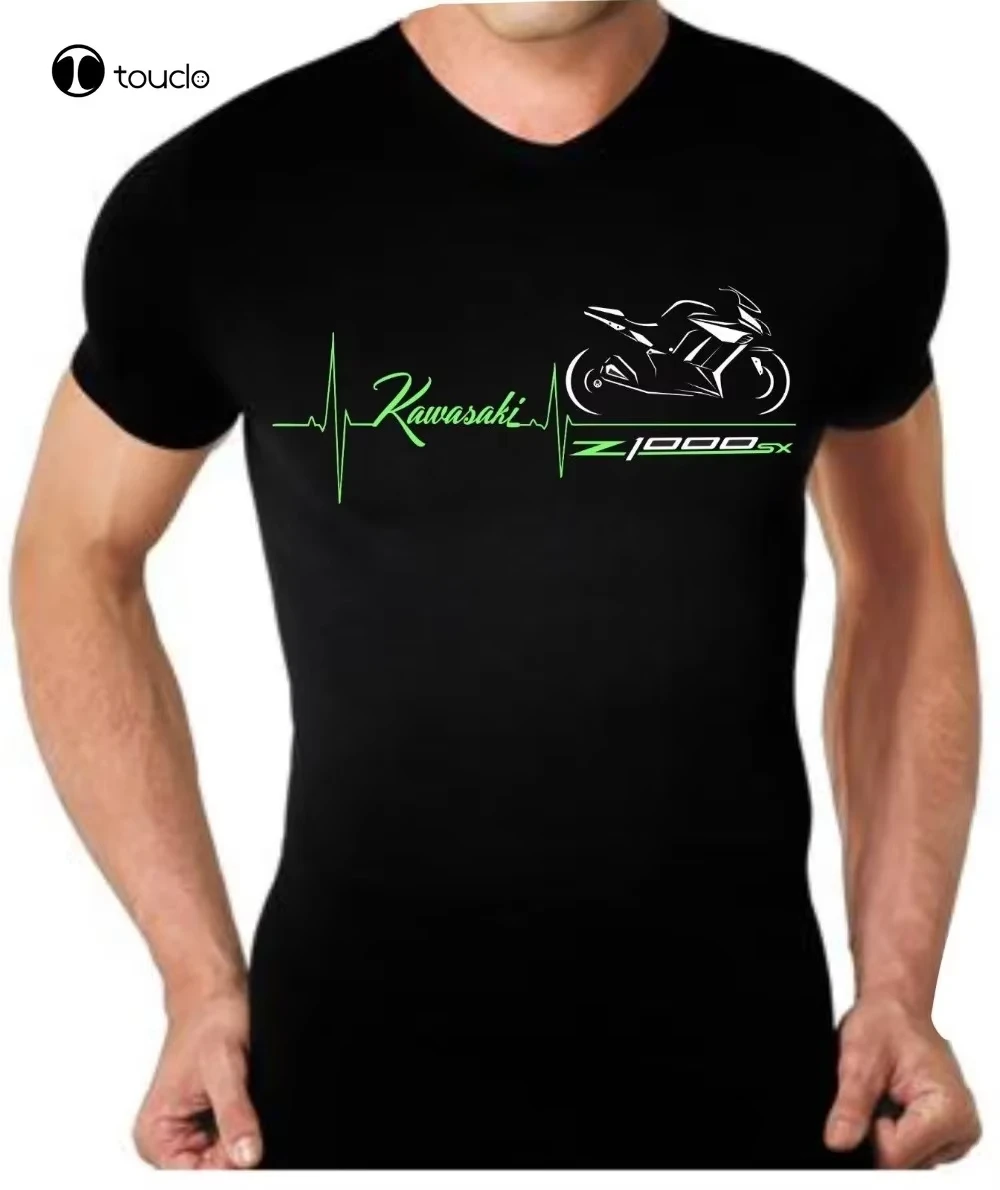 

Maglia Per Moto Motorcycle Z 1000 Sx Battito Cuore Maglietta Z1000 Sx Biker Fashion Cotton Short Sleeve Hipster T Shirts Unisex