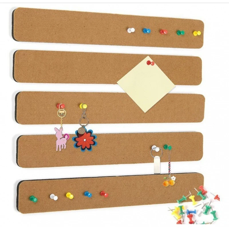 3pcs Felt Cork Board for Walls -Suitable for Message Strips,Living Room Decorative Background Board,Small Pendant Display Board