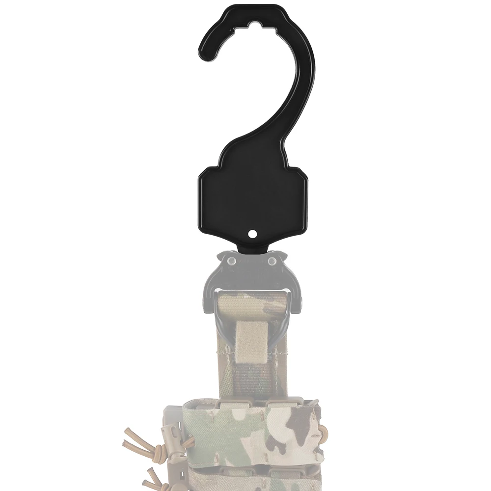 Tactical Belt Hook Lightweight Buckle Insert Hanger for Buckle Belts Airsoft Waistbelt Storage Display Accessories