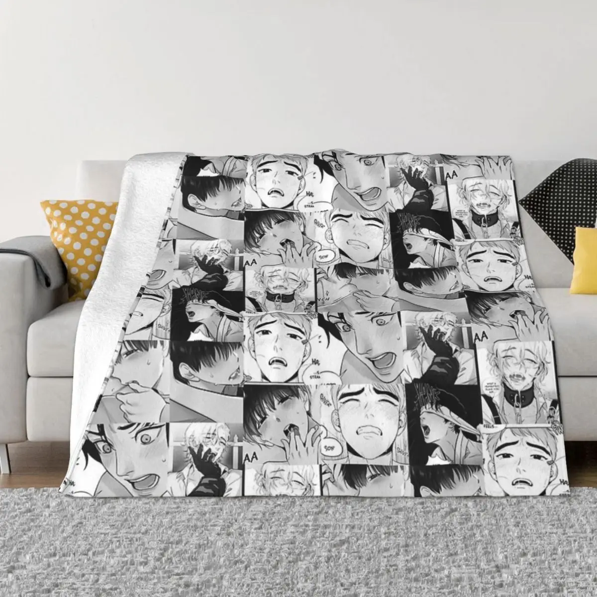 

The Good Yaoi Boys Anime Bedroom Winter Blankets Blankets And Throws Throw Blanket