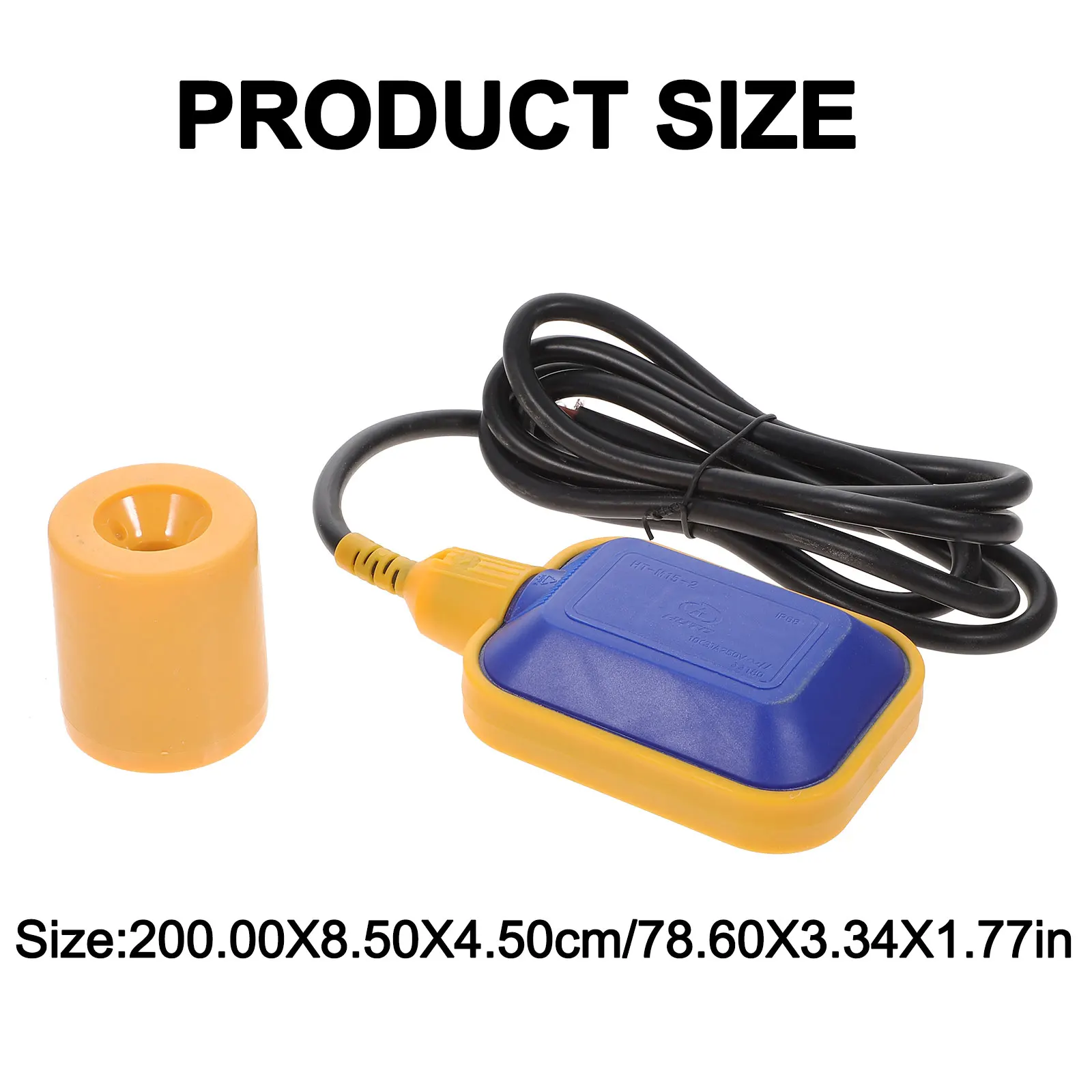 

Float Switch for Water Tank Automatic Level Control Submersible Pump Controller Tank Pump Sewage Pool Barrel Strong Thermal