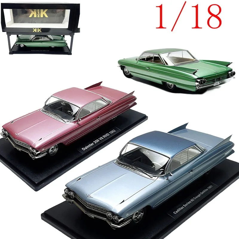 

KK Scale Diecast 1/18 Scale Cadillac Series 62 Coupe Alloy Car Model Toys for Boys Gift Toy Car Car Model