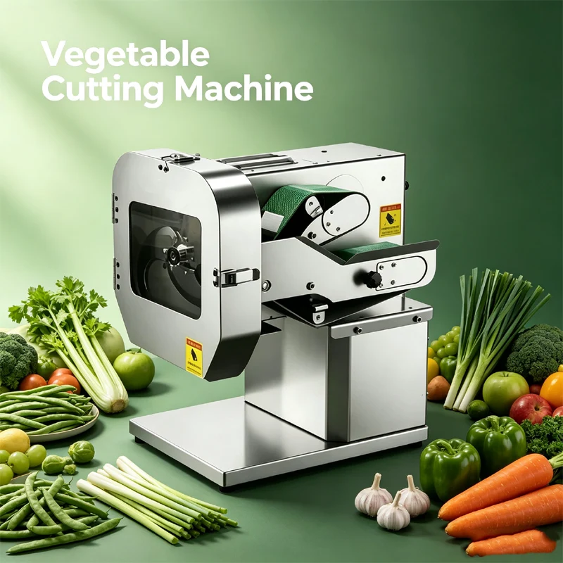 Household Portable Electric Vegetable Slicer Shredder Segmenter For Commercial Scallion Processing Vegetable Cutting Machine