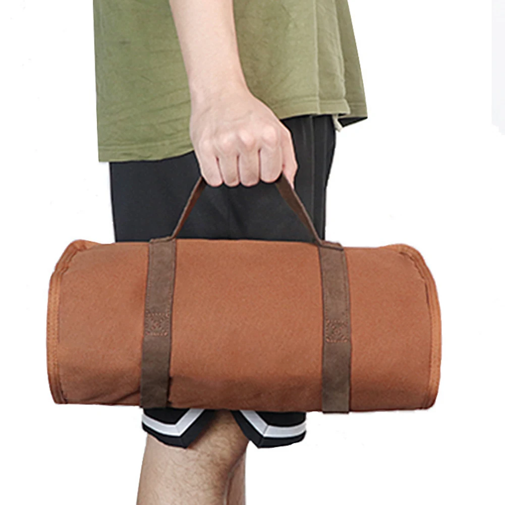 

Bartender Bag Travel Bartender Kit Bag Portable Waxed Canvas Bag Including Shoulder Strap For Easy Carry Travel