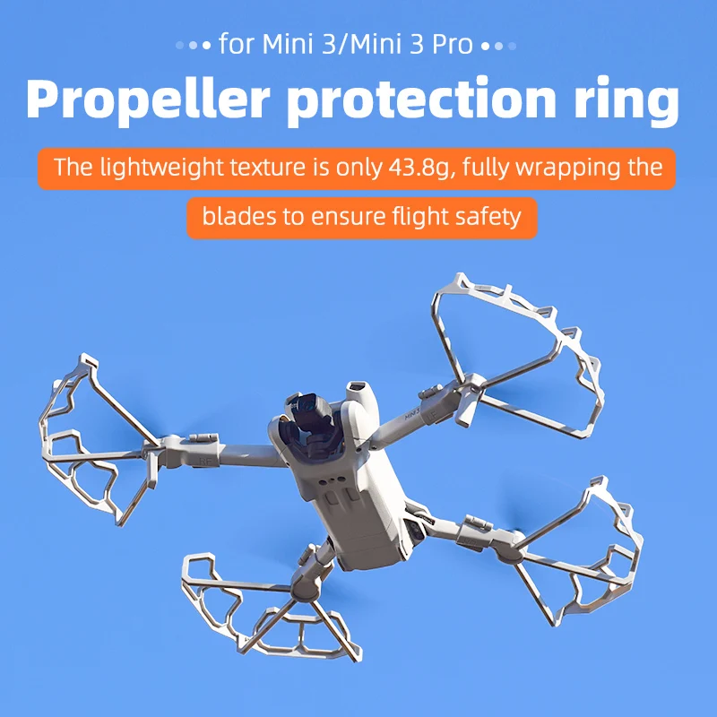 For DJI MINI 3 / MINI 3 Pro Drone Propeller Guard Drone Quick Release Propeller Protective Ring Protector Cage Drone Accessory