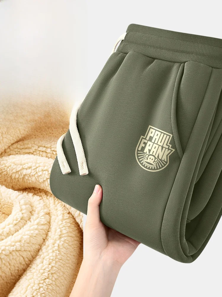 

Men's Fce Lined Casual Sports Pants Student Leisure Pants Long Trousers Cotton Polyester Blend Winter Wear