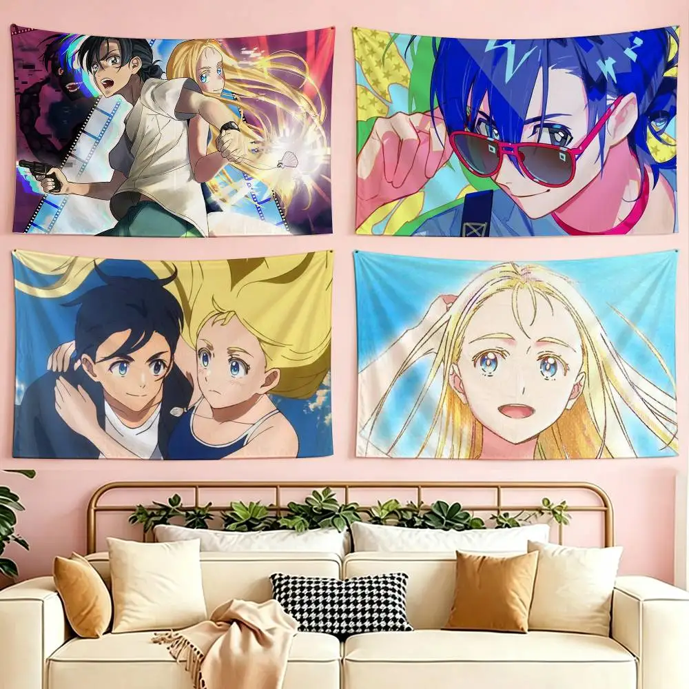 Summer t-Time Rendering flag Suitable For Party Club Outdoor Interior Wall Decoration Banner Fans Gift