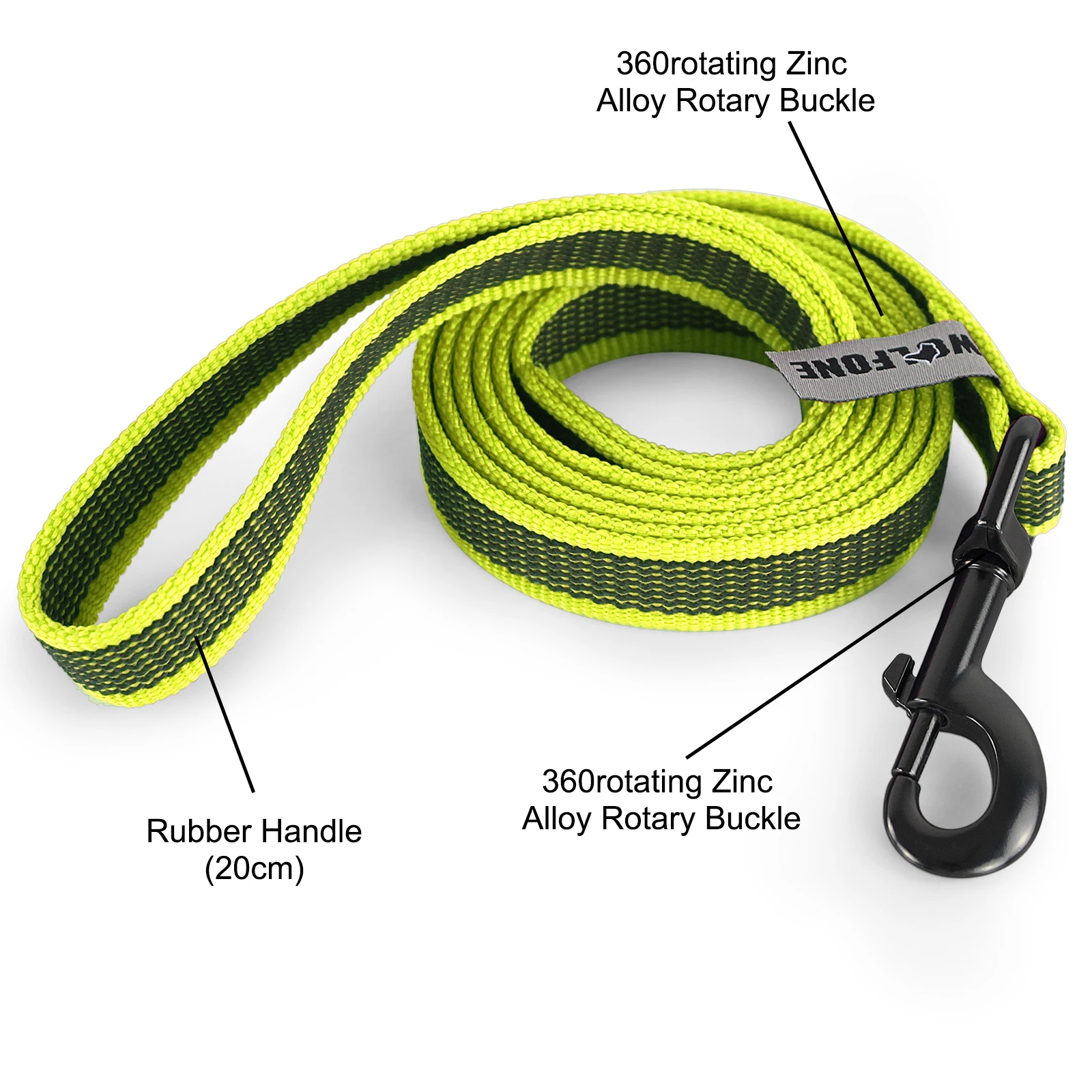 1.5M/5M/3M/15M Medium small Long Dog Leash Latex Silk Easy and Convenient Training Big Dual color WALK THE dog leash 10 meters