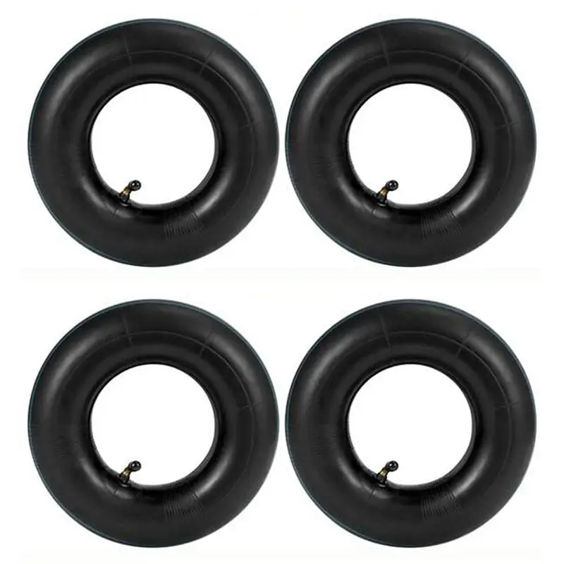 

A48P-4 PC 4.10/3.50-4 Inch Inner Tube Tire For Hand Truck Dolly Hand Cart Garden Cart Lawn Mower 4.10-4 Replacement Tube