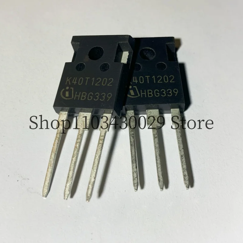 10Pcs New Original IKW40N120T2 K40T1202 TO-247 40A 1200V IGBT Power Tube