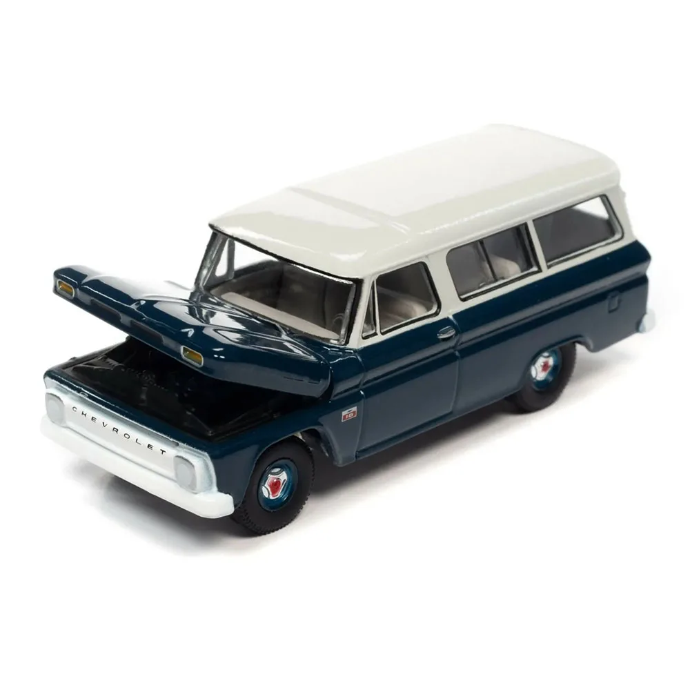 Auto World Johnny Lightning 1/64 Scale Alloy Car Models 1:64 Ford Chevy Diecasts Vehicles Collection Toys For Boy Gifts