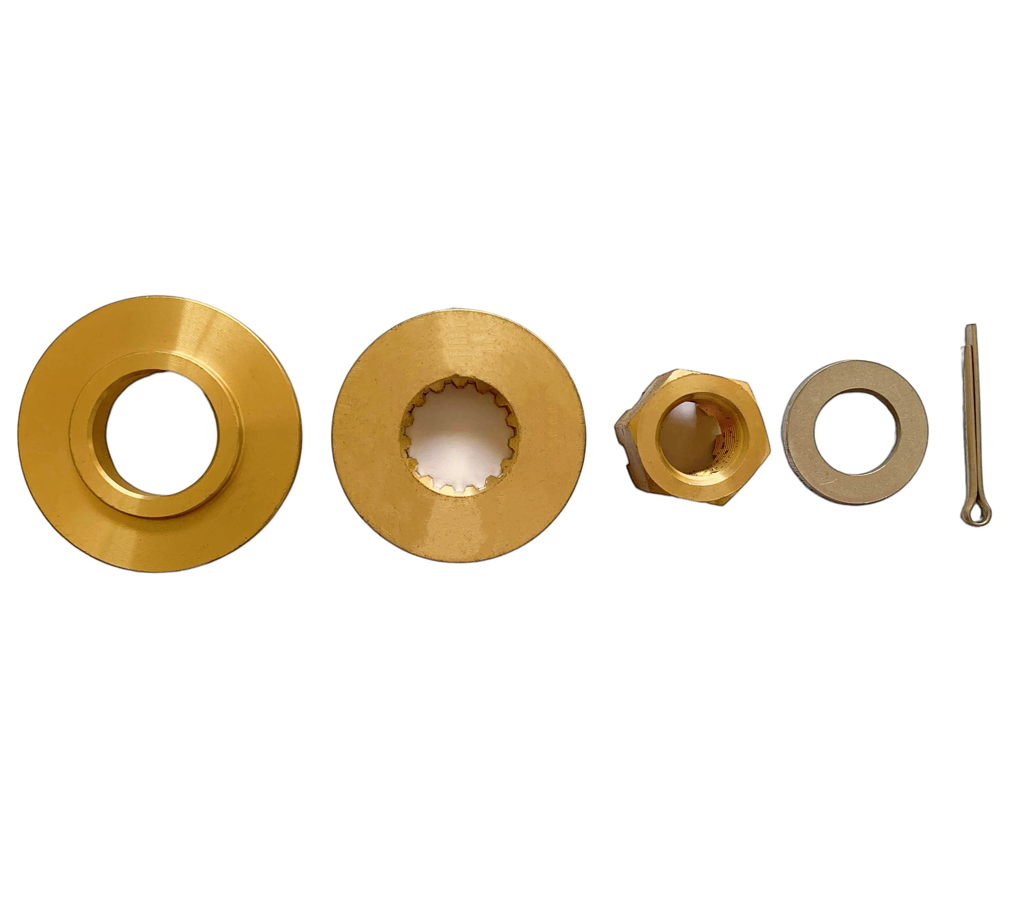 Propeller Installation Hardware Kits fit HONDA 75HP-130HP Outboard Motos Thrust Washer/Spacer/Washer/Nut/Cotter Pin Included