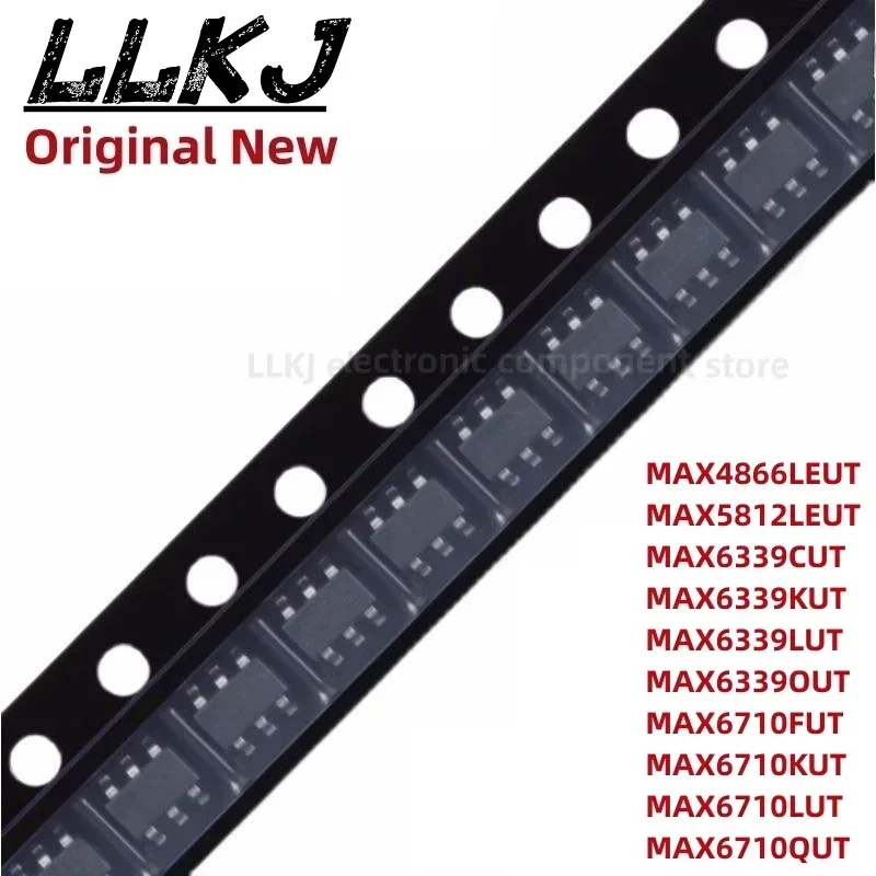 1pcs MAX4866 5812LEUT 6339 6710FUT KUT LUT QUT CUT OUT+T SOT23-6 Chipset