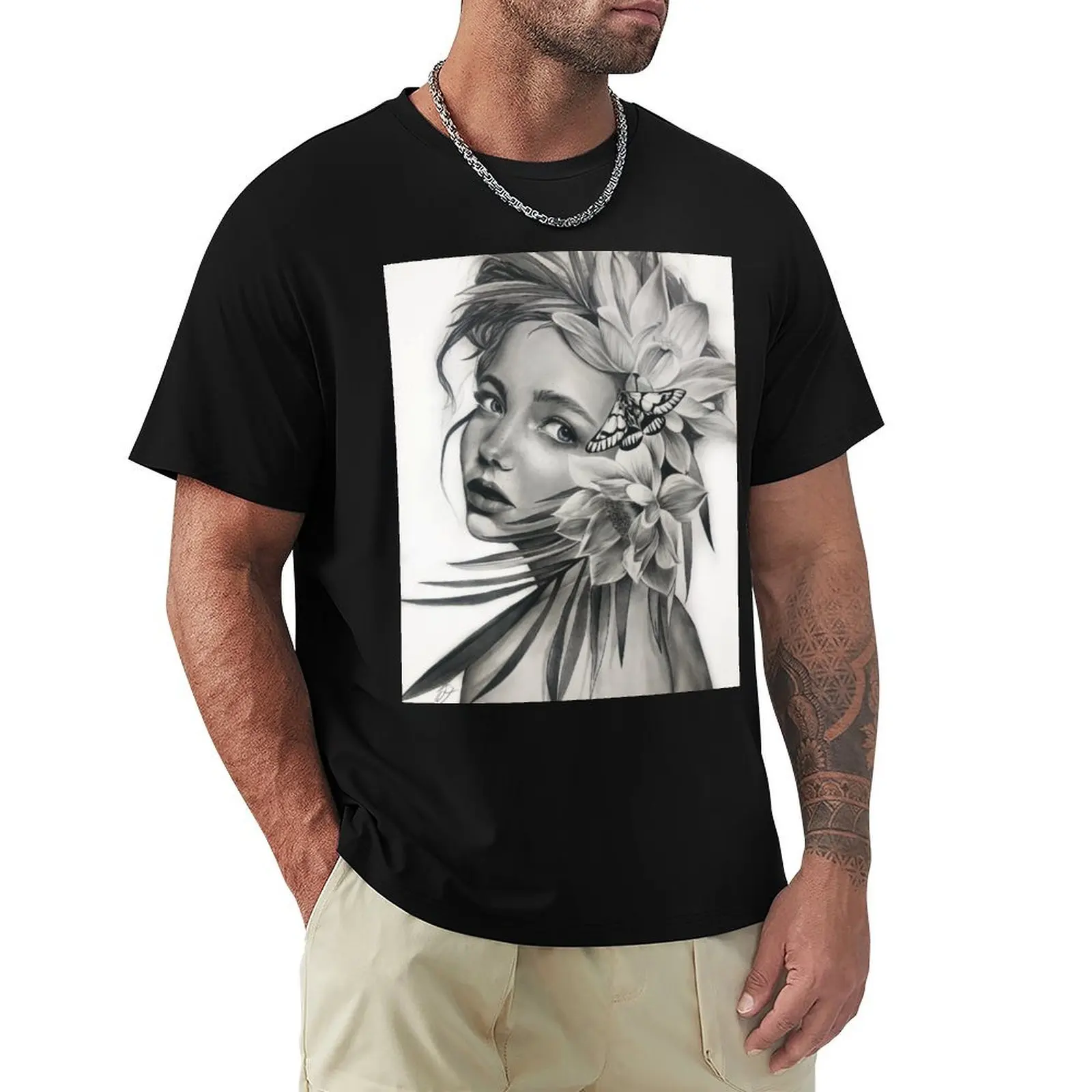 moth+freckles T-Shirt man t shirts graphic T-Shirt