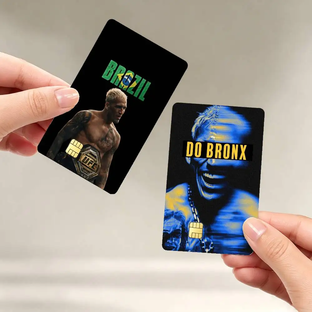 U-Ufc Charles Oliveira Sticker Film Tape Skin for Credit Card Debit Card Waterproof Stickers