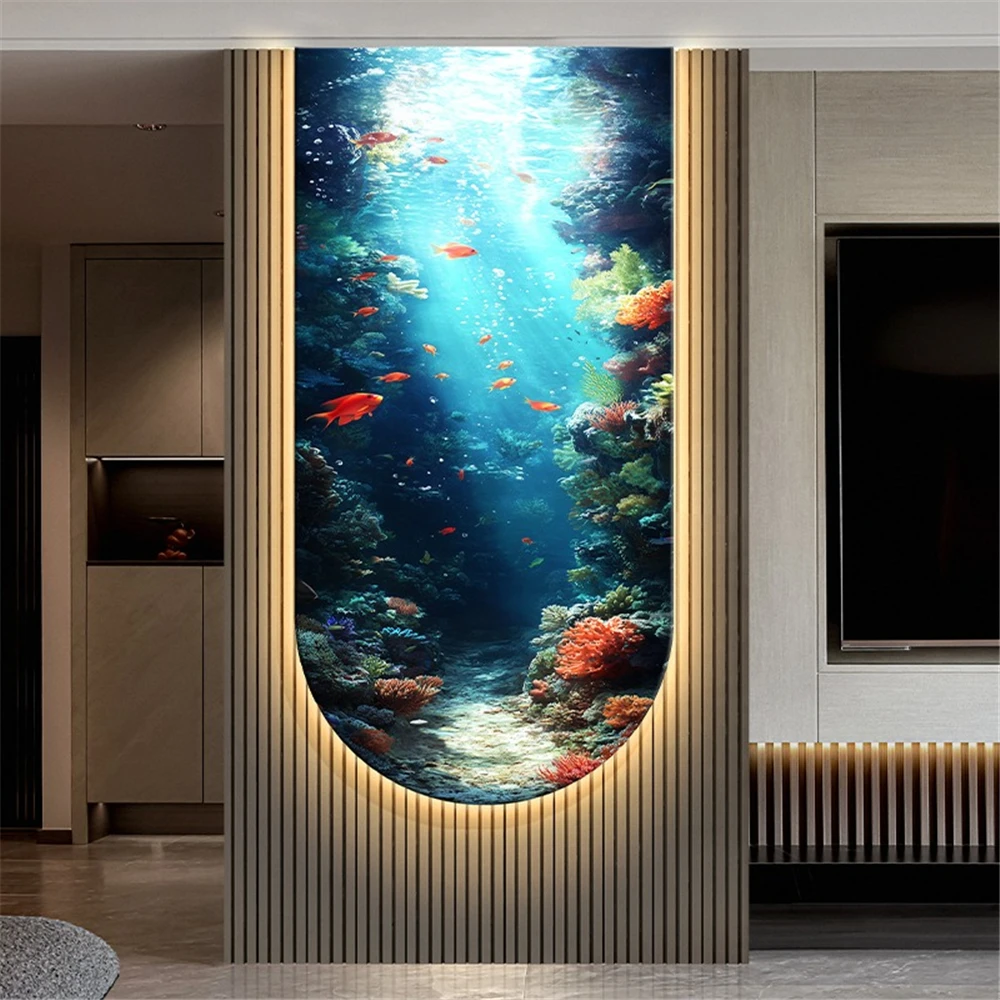 Mundo subaquático pintura deco - Lighting World Decor avaliação e preço