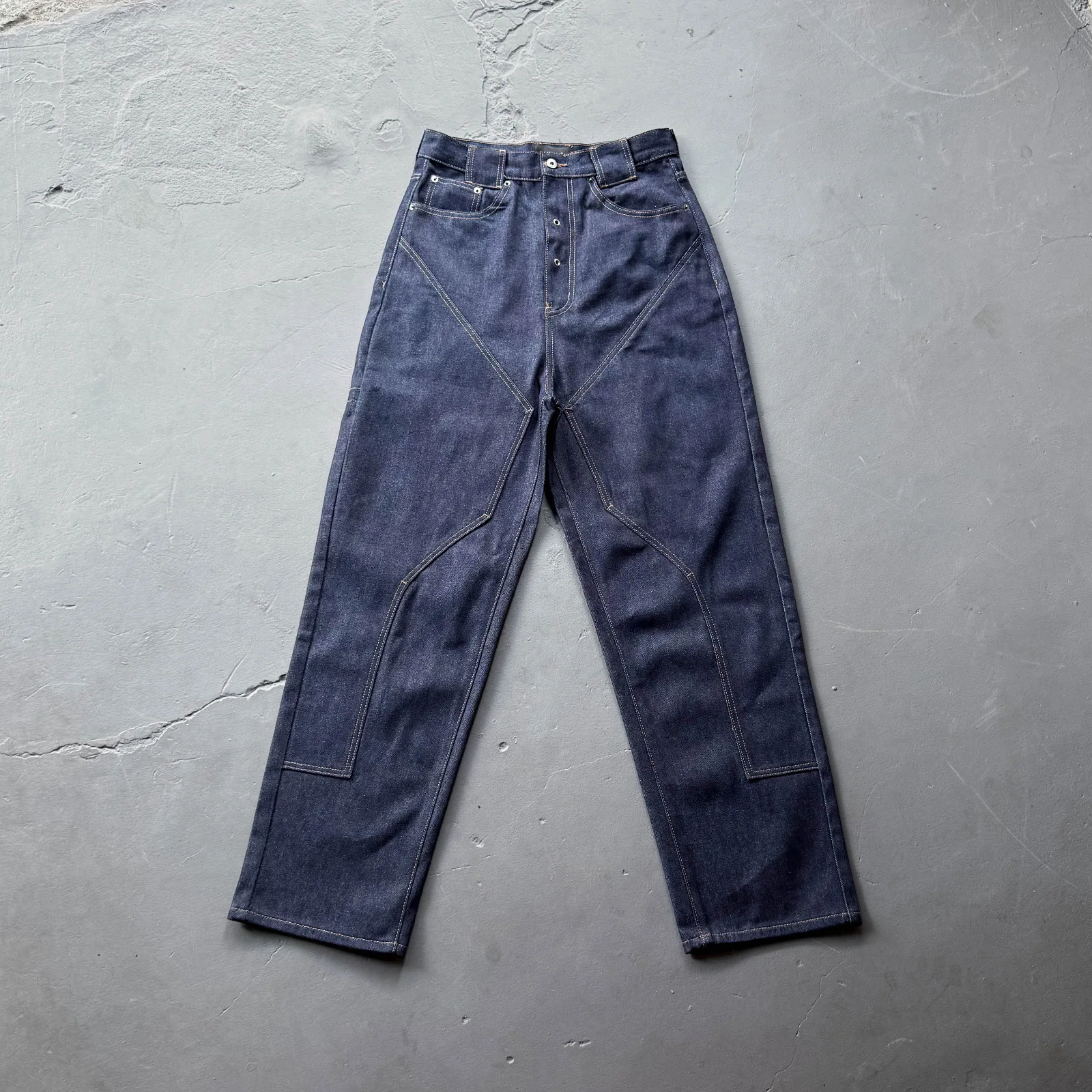 

Brand New High Version Opium YVL Playboi Carti PANT Jeans Cotton Denim Pants Comfort Casual Straight Jeans Size S M L XL #E51
