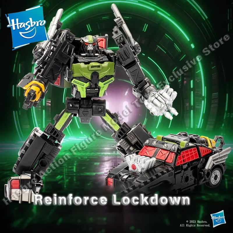 Nieuw product op voorraad Hasbro Transformers Versterken Lockdown Actiefiguren Model Speelgoed Collectible Transformeerbare Robot Model Gift